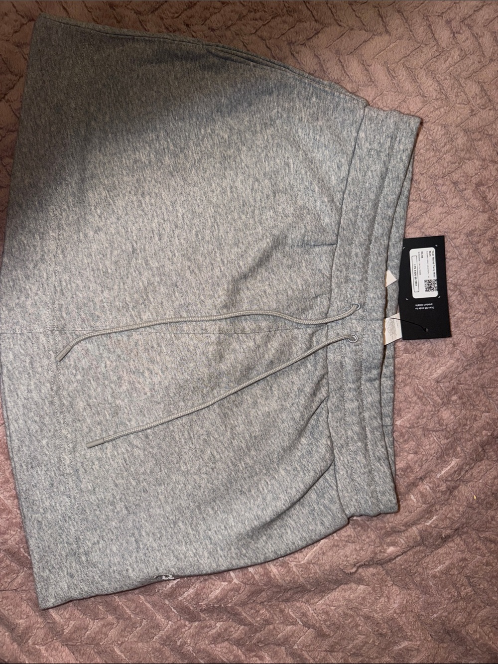 Fabletics Women’s Grey Drawstring Casual Skirt - Brand Unspecified